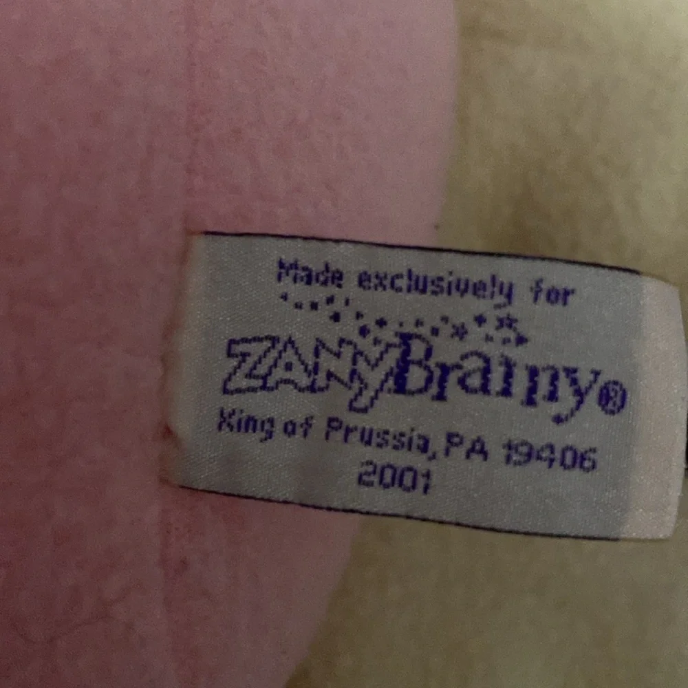 Vintage Zany Brainy Bunny Rabbit Stuffed Toys Stuffies Plush Easter Boy & Girl